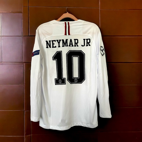 neymar white psg jersey